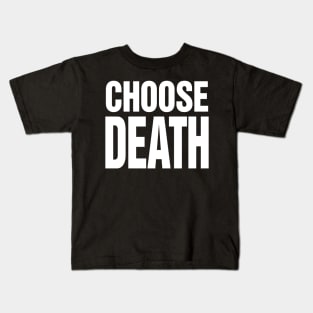 CHOOSE DEATH "Butcher" Kids T-Shirt